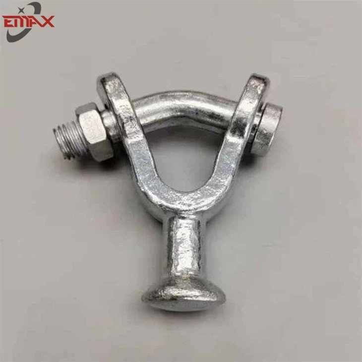 Galvanized Steel Socket Y Type Ball Clevis