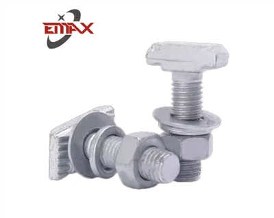 Издръжливи T-образни болтове за анкерни канали